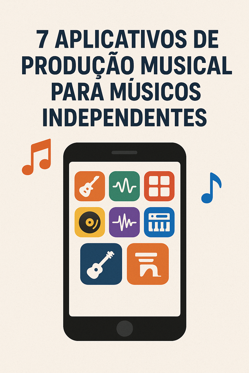 7 Aplicativos de Produção Musical para Músicos Independentes