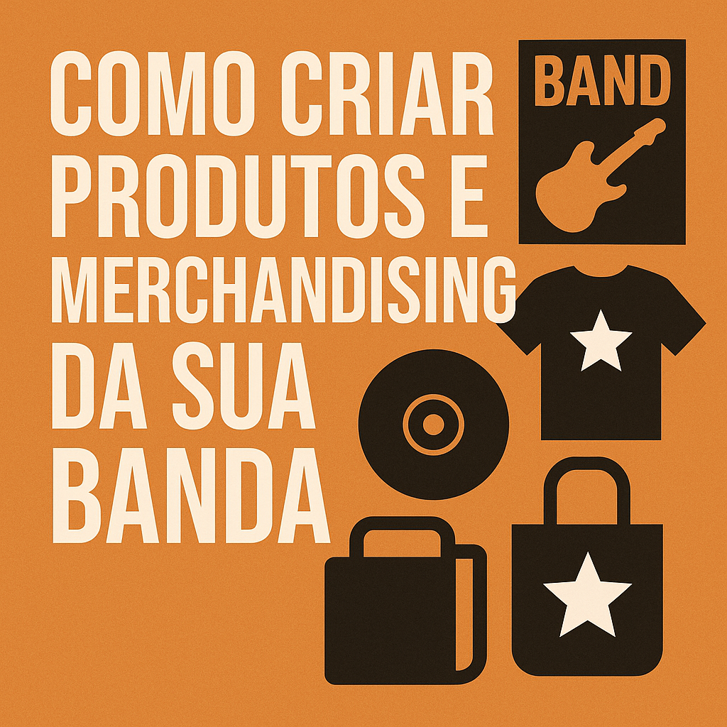 Como Criar Produtos e Merchandising da Sua Banda: Guia Completo
