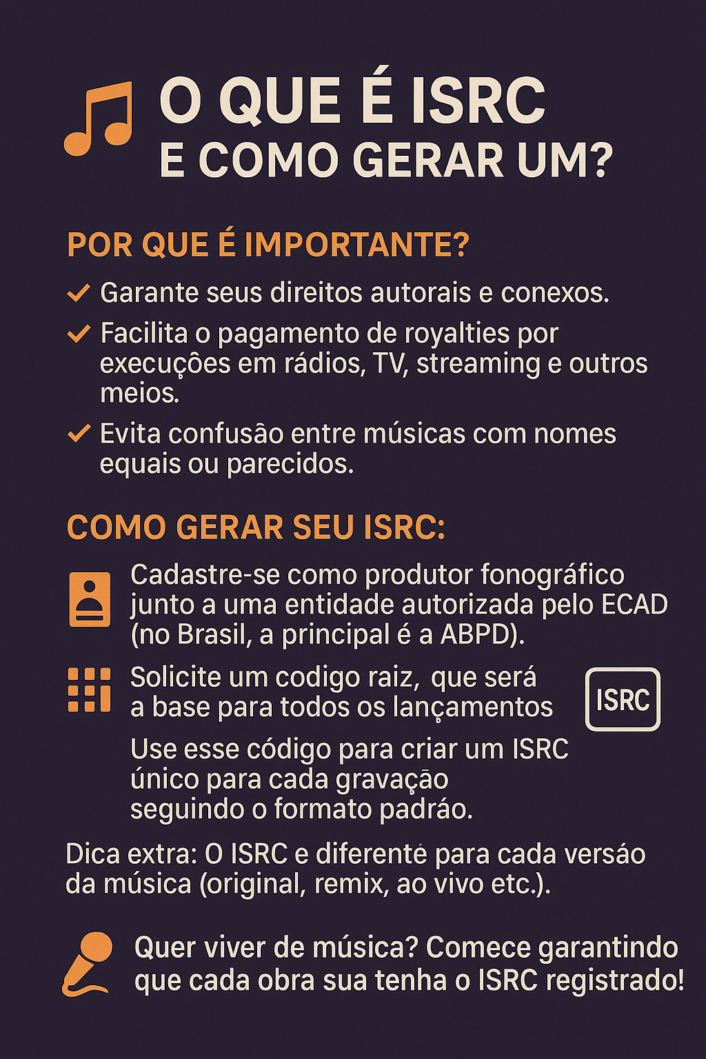 Guia Completo sobre ISRC O Que É e Como Gerar o Seu Código Musical